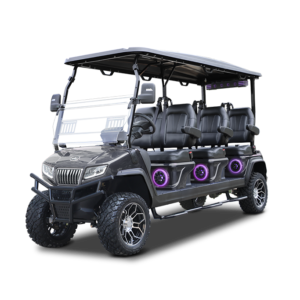 2025 Evolution Maverick 6 Plus arctic gray golf cart exterior