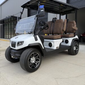 2025 Evolution D5 Ranger 4 lifted golf cart exterior custom wheels lithium cart