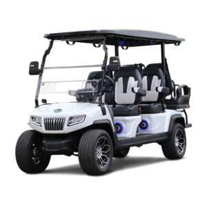 2026 Evolution D5 Ranger golf cart exterior 4 passenger lithium electric cart