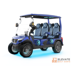 2026 Evolution D-MAX GT4 fully loaded golf cart exterior 4 passenger lithium cart