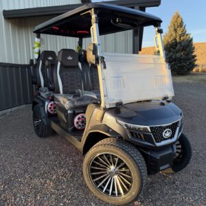 2026 Evolution D-MAX GT4 golf cart exterior luxury 4 passenger electric cart