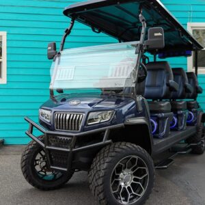 2026 Evolution D5 Maverick 6 passenger golf cart lifted lithium electric cart