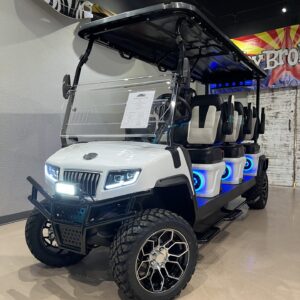 2026 Evolution D5 Maverick lifted off road golf cart 6 passenger lithium