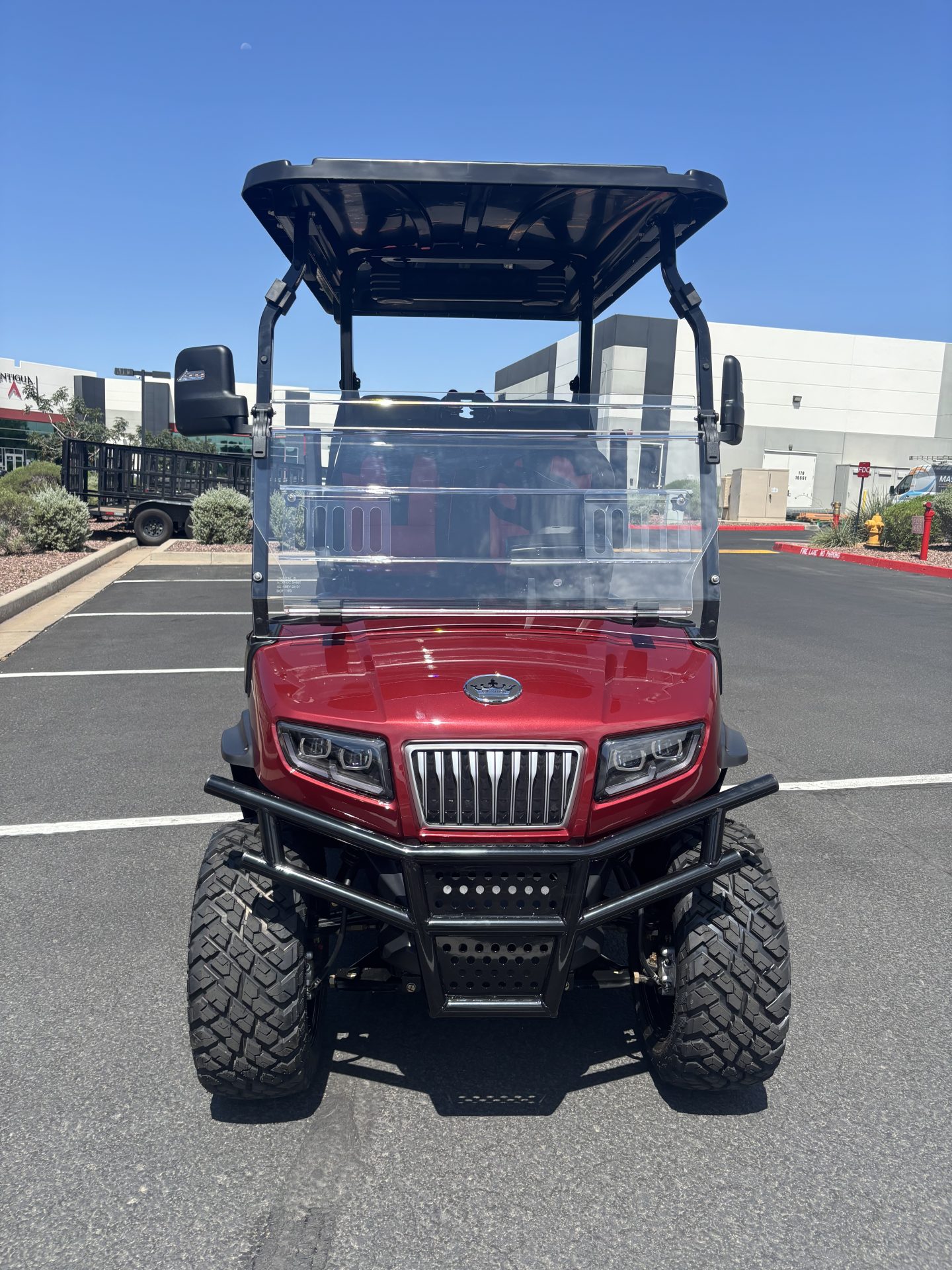 2026 Evolution D5 Maverick budget golf cart exterior 4 passenger