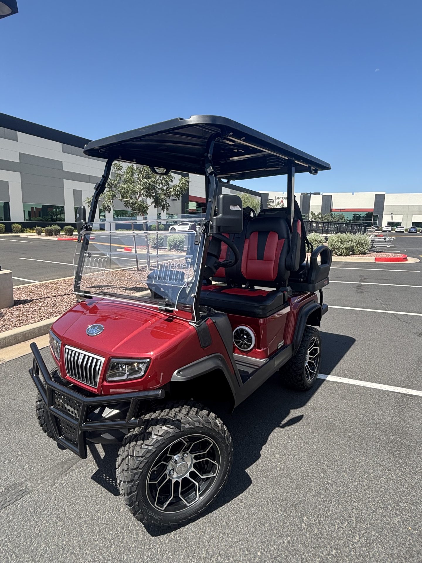 2026 Evolution D5 Maverick off road tires and brush guard