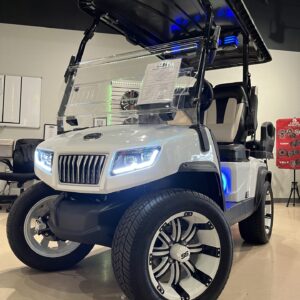 2026 Evolution D-MAX XT6 golf cart exterior 6 passenger lithium luxury cart
