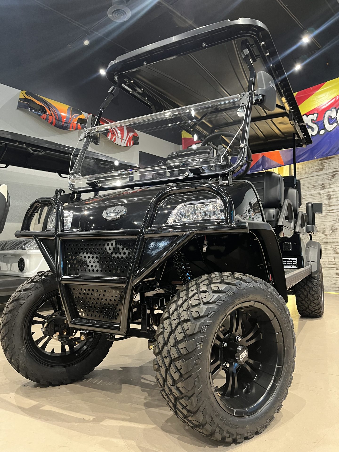 2026 Evolution Forester golf cart lifted 6 passenger lithium electric cart