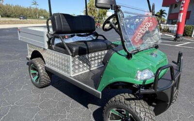 2026 Evolution Turfman 800 Plus utility golf cart exterior cargo bed