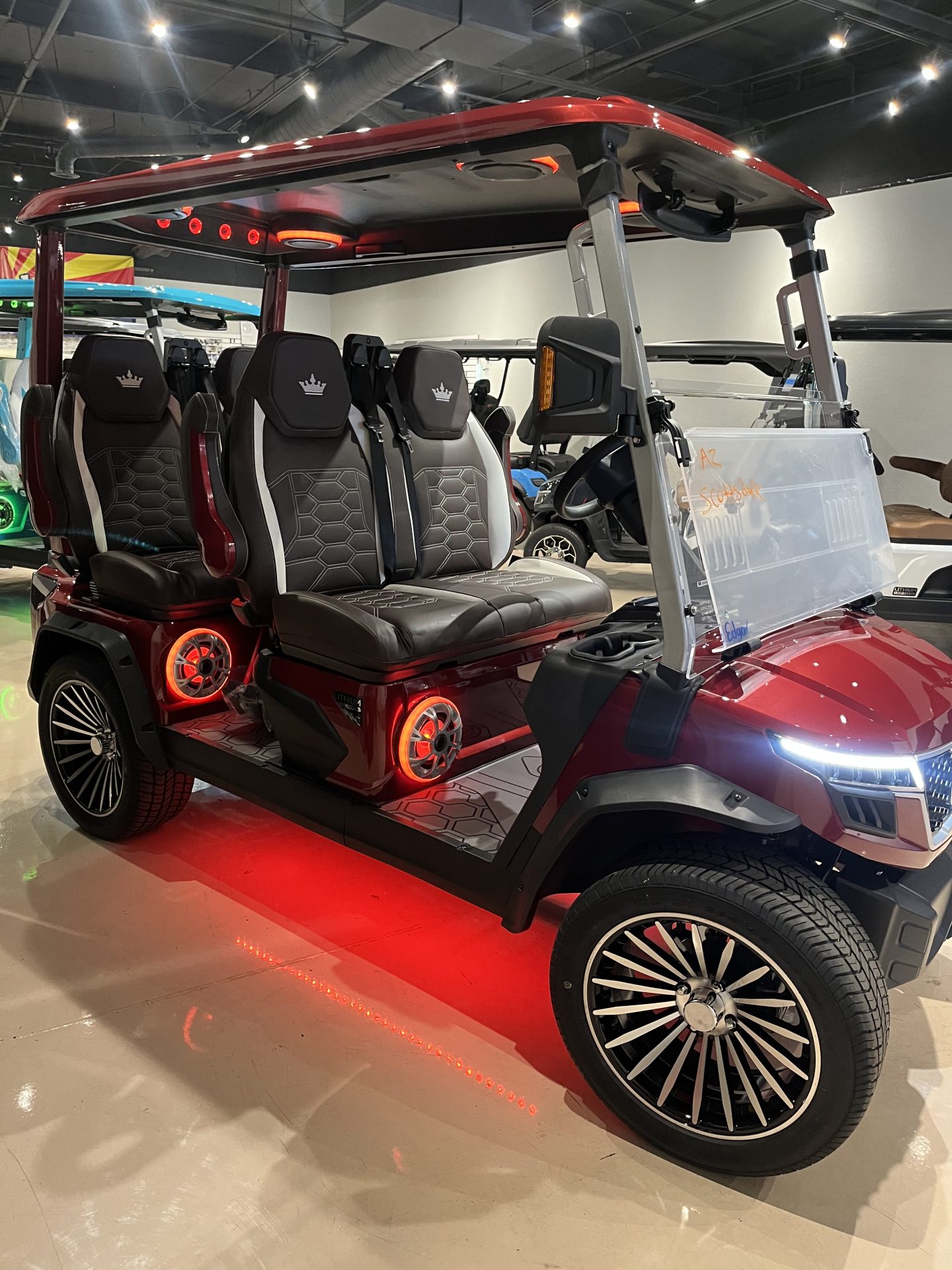 2026 Evolution D-MAX GT4 golf cart LED brake lights taillights