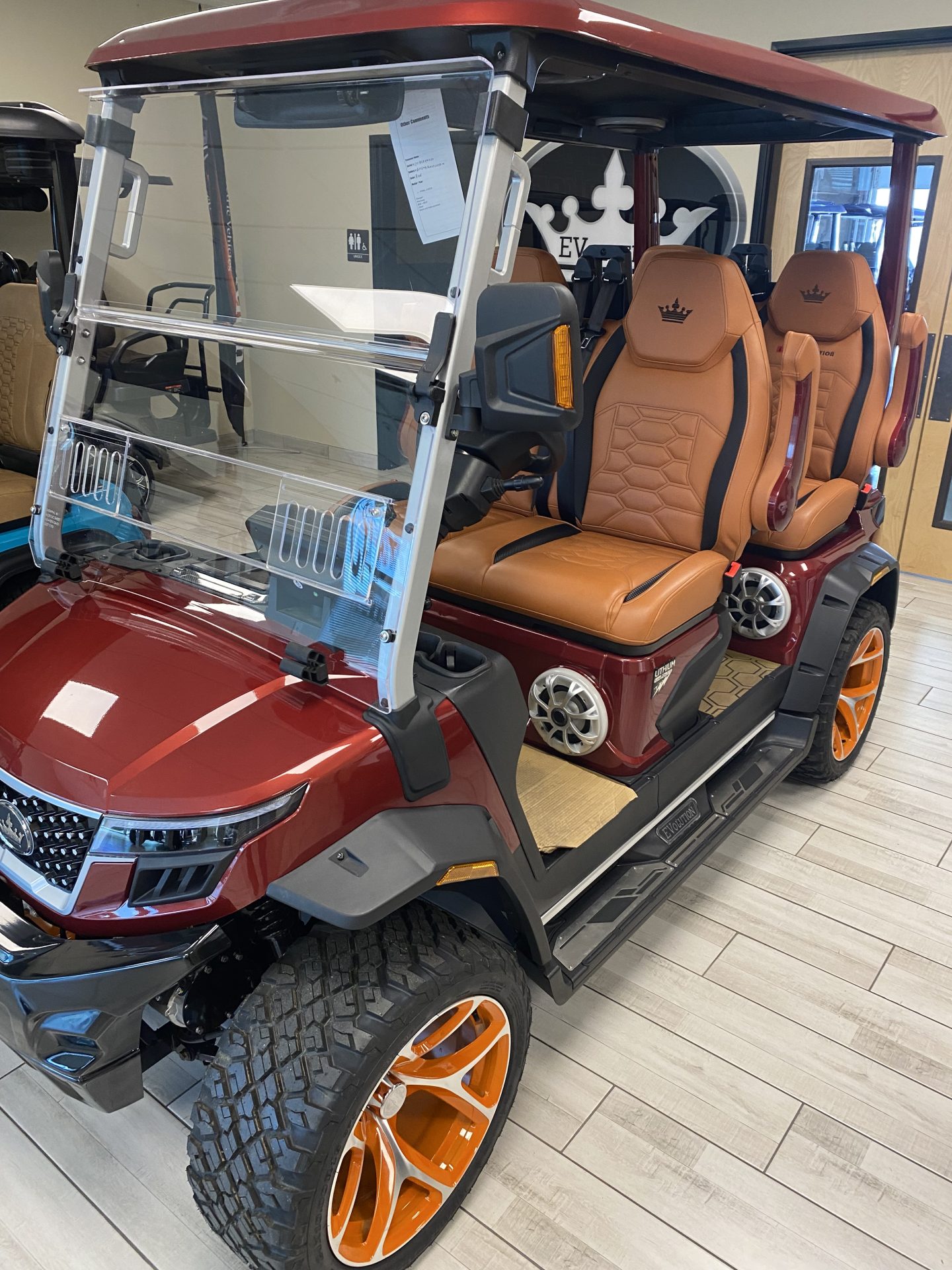 DMAX XT4 diamond stitched seats carmel interior