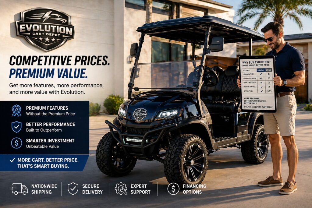 Evolution Golf Cart Safety Features